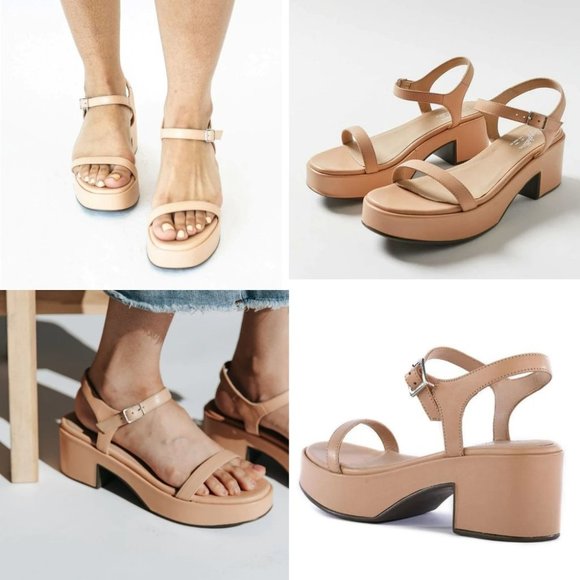 Anthropologie Seychelles Rest Assured Heeled Sandals Size 6 NWOT $119 - Picture 3 of 12